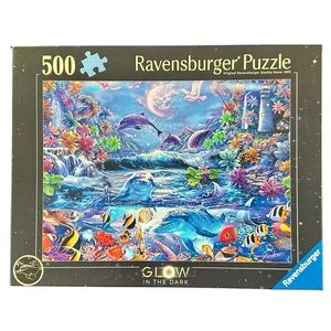 NWT Ravensburger 500 piece Glow-In-Dark Puzzle